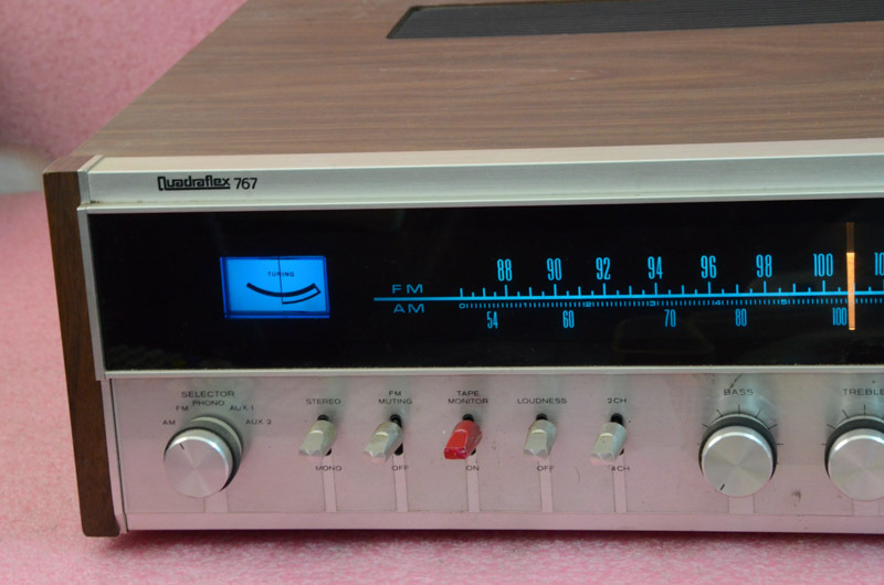Vintage Quadrafex Amplifier Model 767.