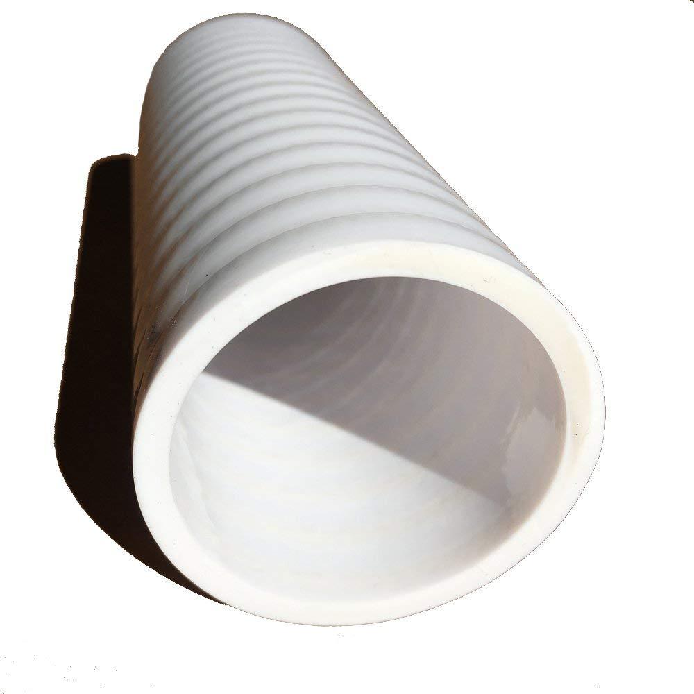 1.5" Dia. White Flexible PVC Pipe, Hose & Tubing for Spas & Pools
