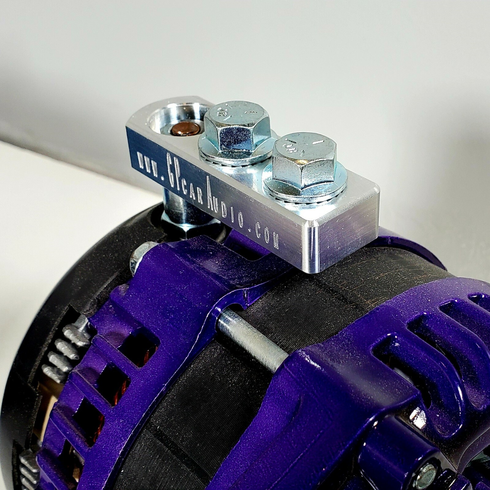 2 Spot Alternator Distribution Block 1/0 2/0 AWG LUG Battery Terminal dual input