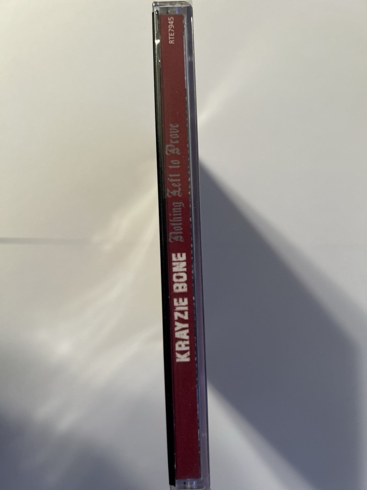 Krayzie Bone Nothing Left To Prove Cd Custom