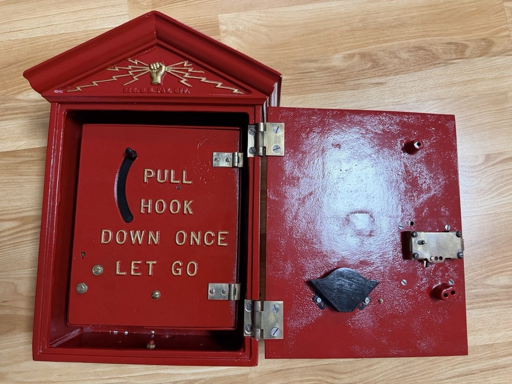 Antique Gamewell Fire Alarm Box