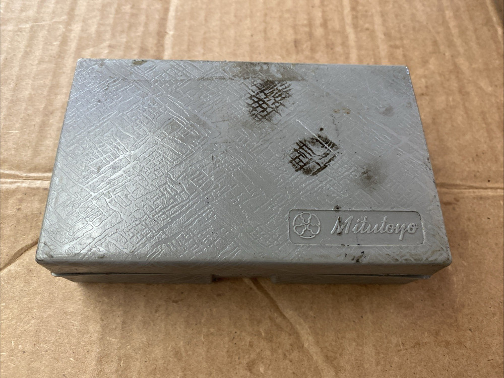 Mitutoyo Dial Test Indicator No. 513-118, .001"-.040"