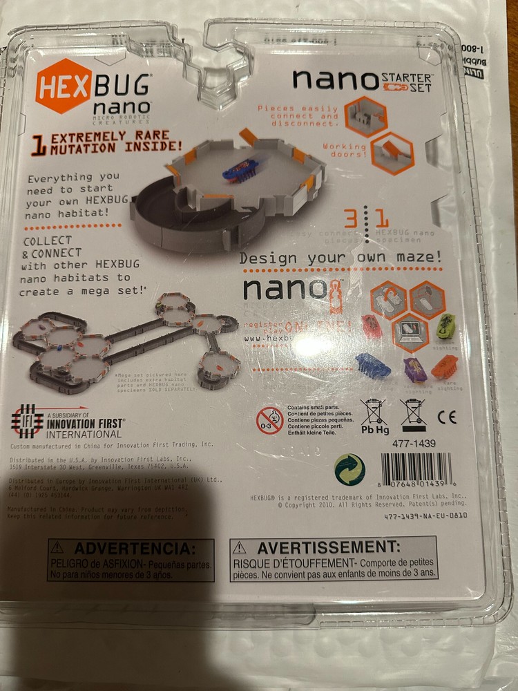 New HexBug Nano Spiral Starter Set