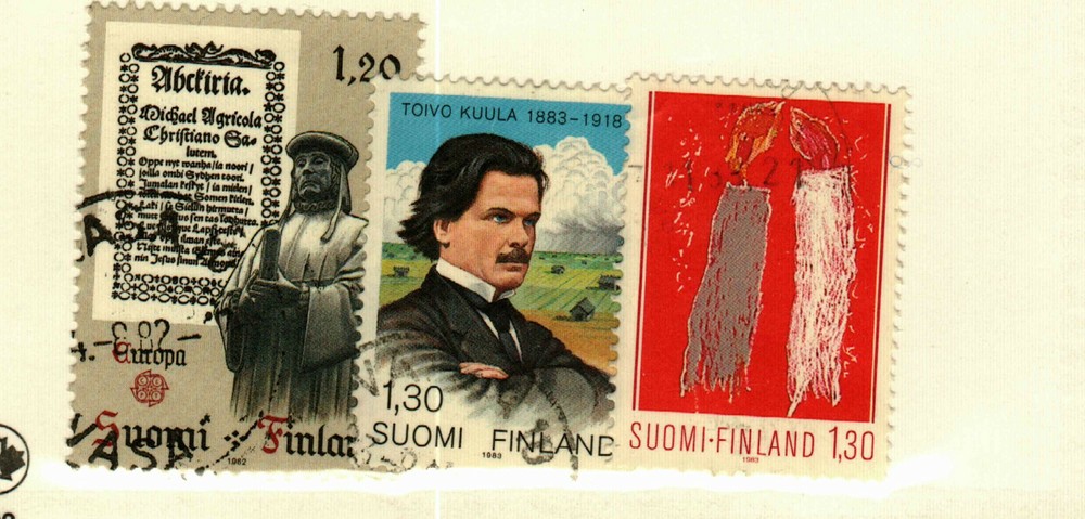 Finland #668,684,686 used