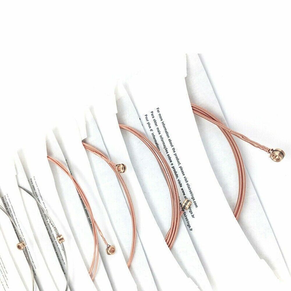 4 Sets 6 Strings 16002 Phosphor Bronze LIGHT Guitar Strings 10-47
