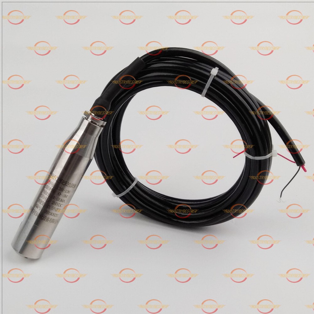 4-20MA 1.0m Range Water Level Transmitter Liquid Level Transducer Sensor