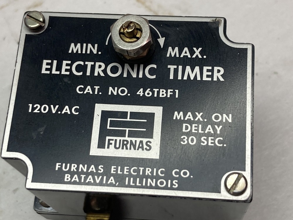 Furnas,46TBF1,Electronic Timer 120Vac