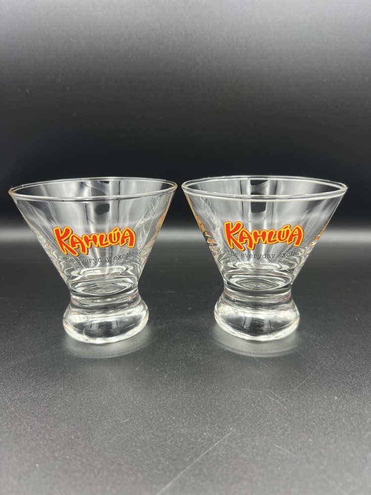 Kahlua Drinking Glasses set of 2