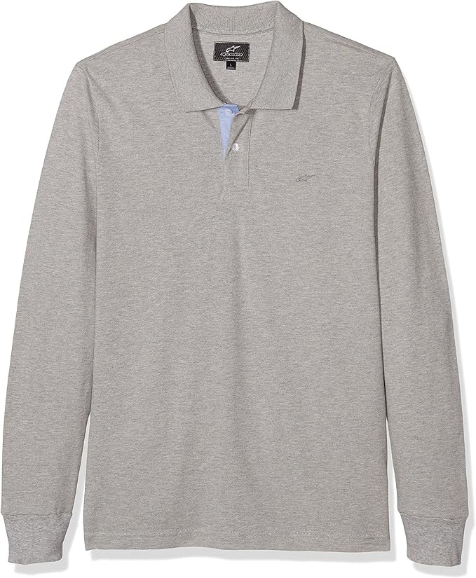 Alpinestars Cafe Polo LS Grey Md