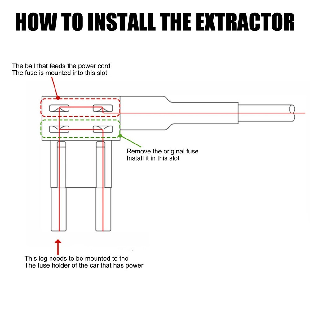 12-24V to 5V 3A Type-C Step-down Cable Suitable Fits Type-c Interface Recorders