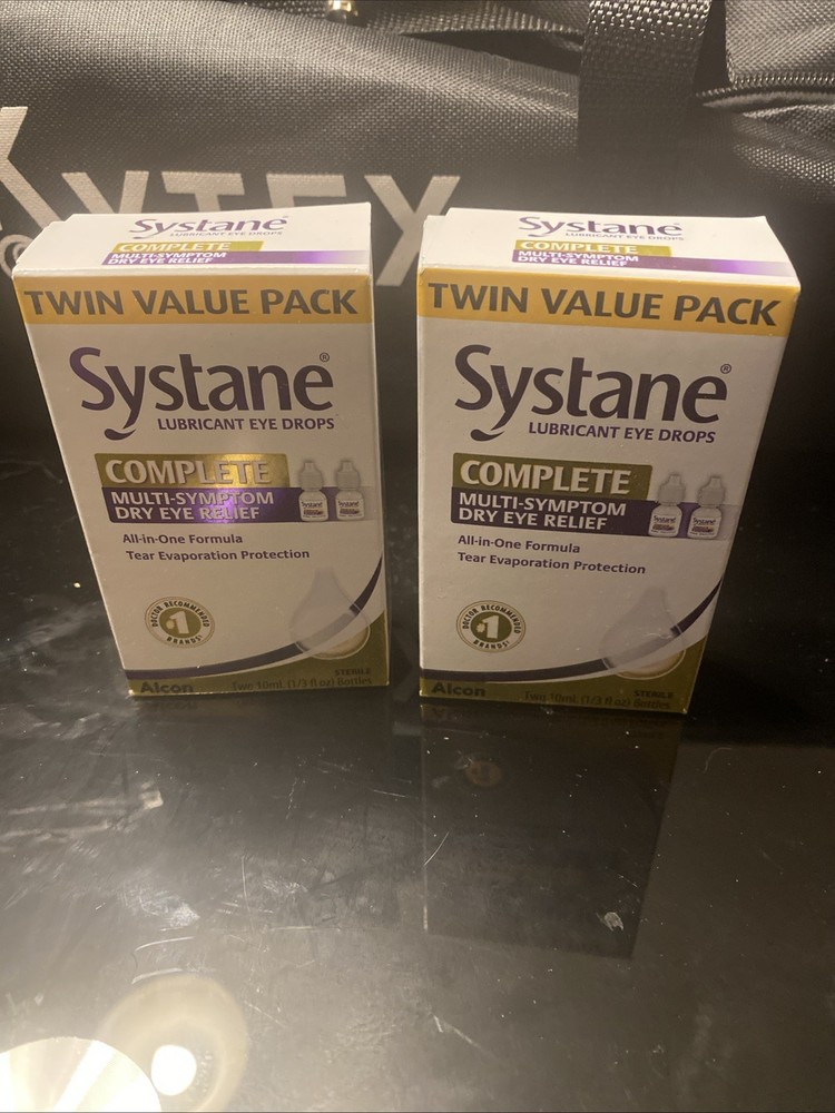Systane Complete Lubricant Eye Drops, 10ml - 2 Pack