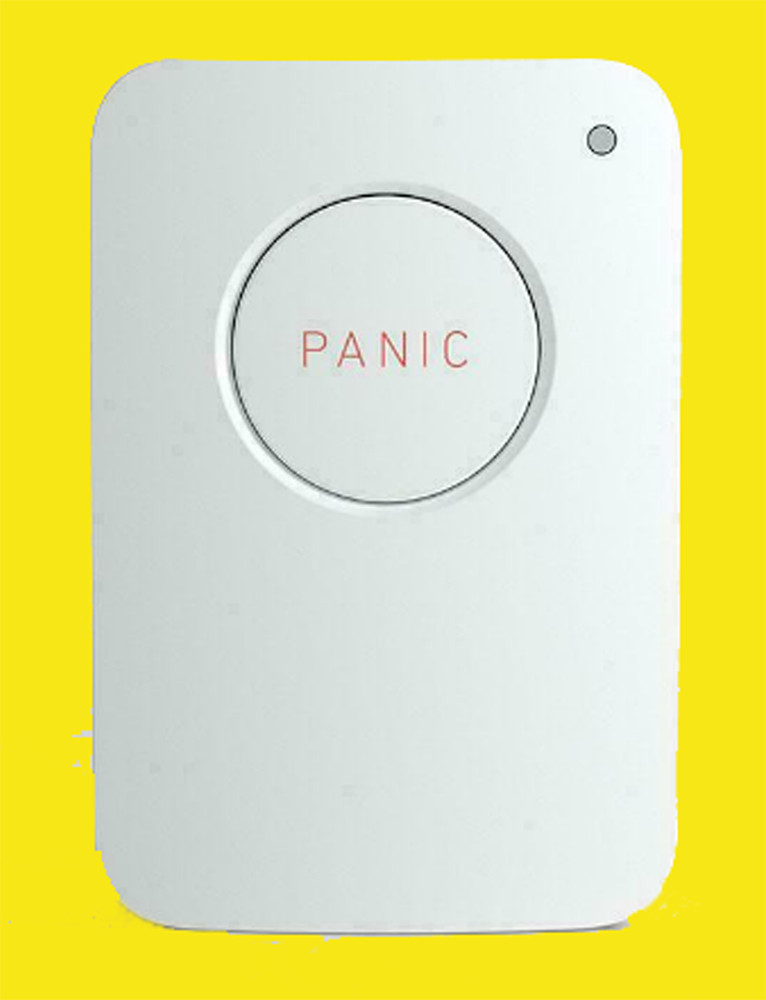 SimpliSafe Panic Button Model PB3 White NIB New In Box