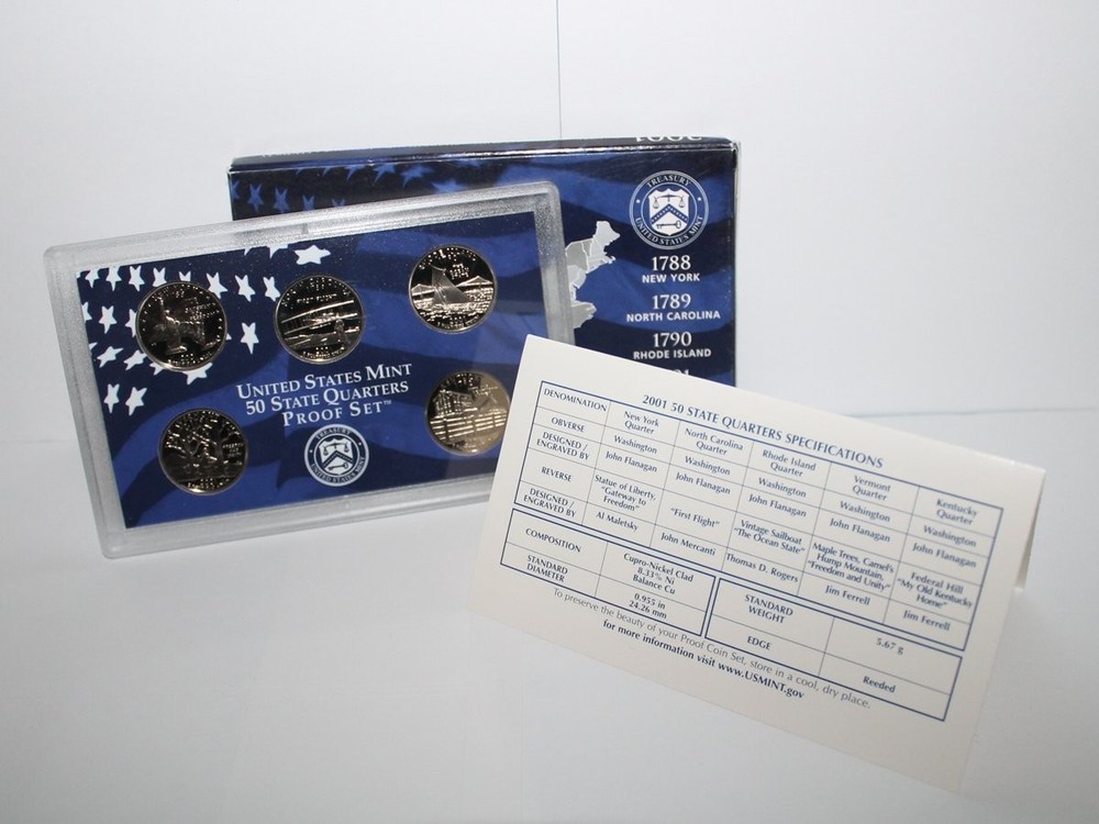 2001 S Mint Proof Set