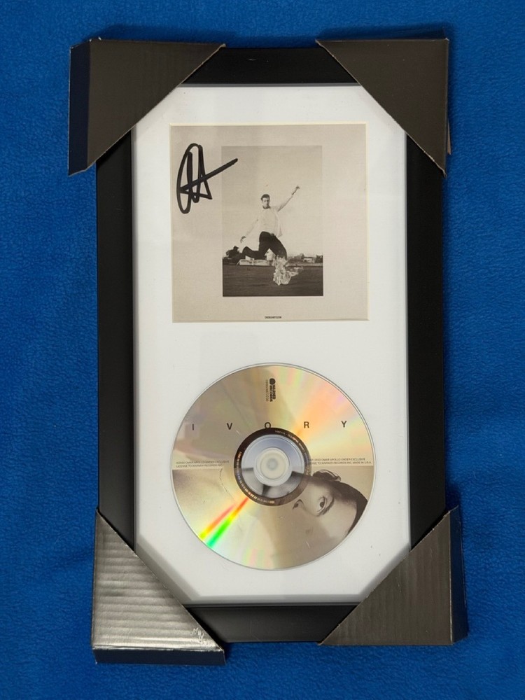OMAR APOLLO IVORY SIGNED CD FRAMED