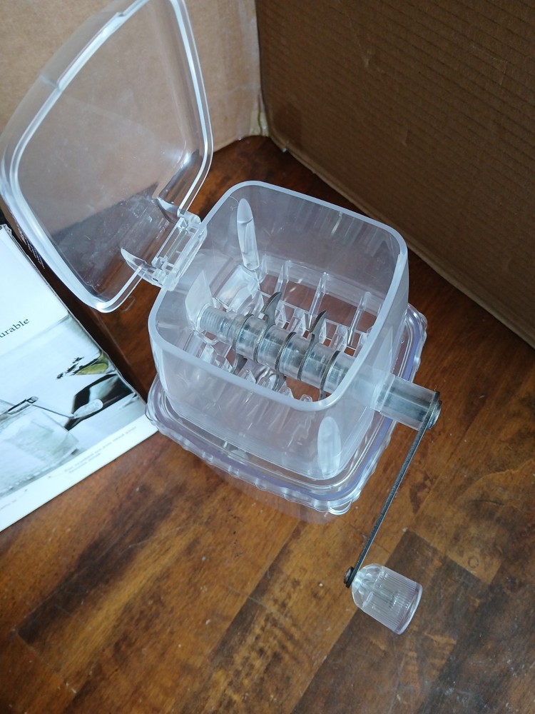 Ice Crusher / Ice Machine Clear Manual