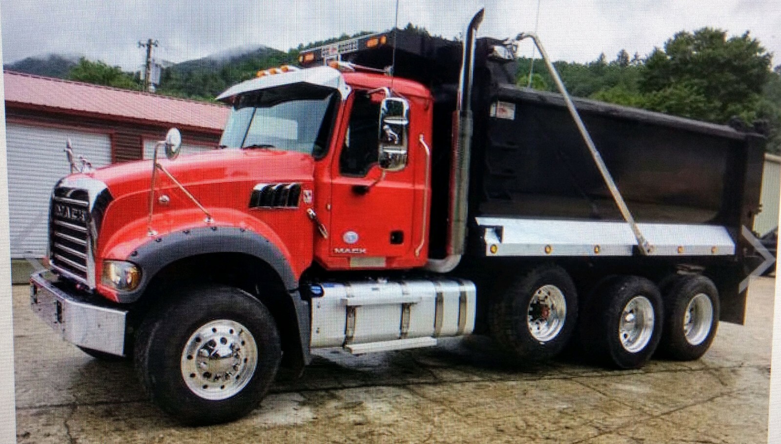 Dump Truck Tarp System 4 Spring Electric Aluminum Flip Tarp Kit up to 24' Bed