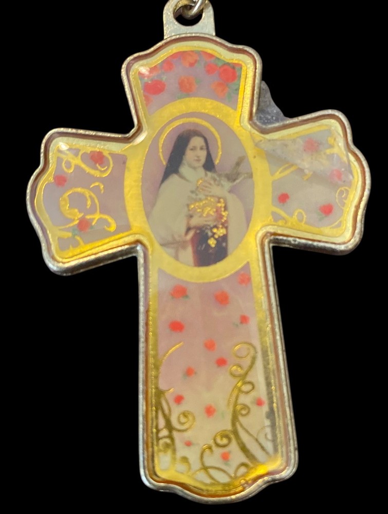 Religious Keychains Cross & Joshua 1:9