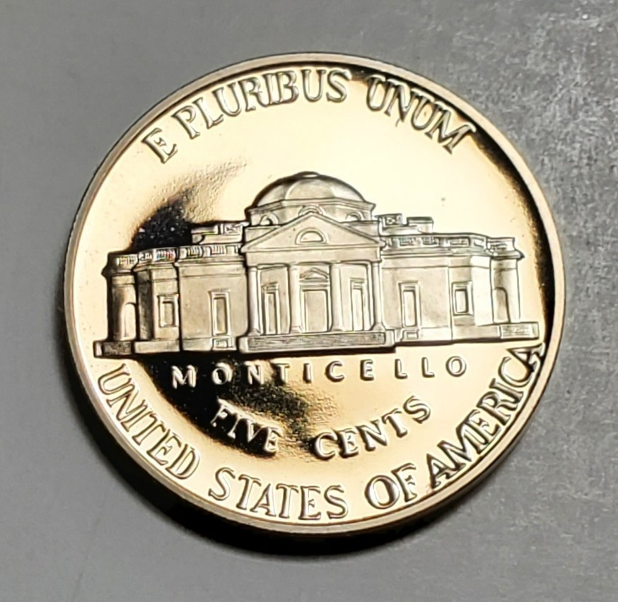 2001 S JEFFERSON NICKEL PROOF UNC #C8768