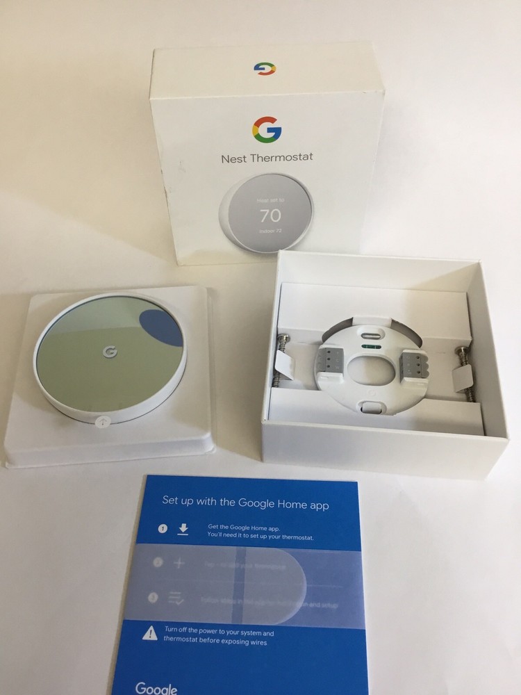 NEST THERMOSTHAT SNOW /G4CVZ