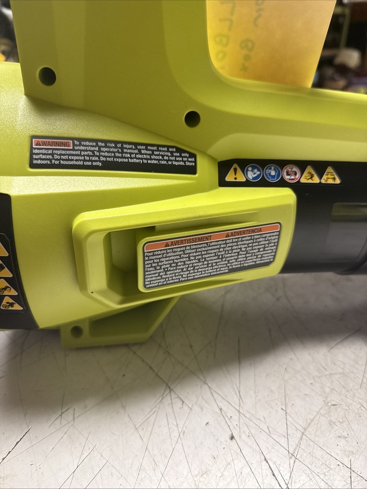 Ryobi Blower 18v PCLLB01 Open Box