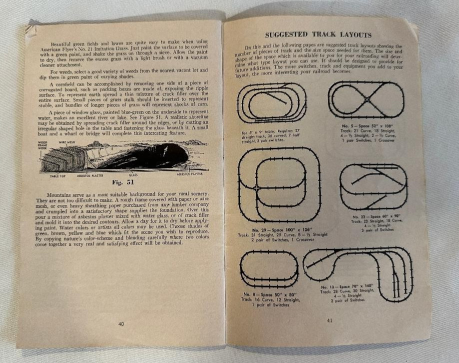 American Flyer Instruction Book for Assembling and Operating 3/16" Scale Trains