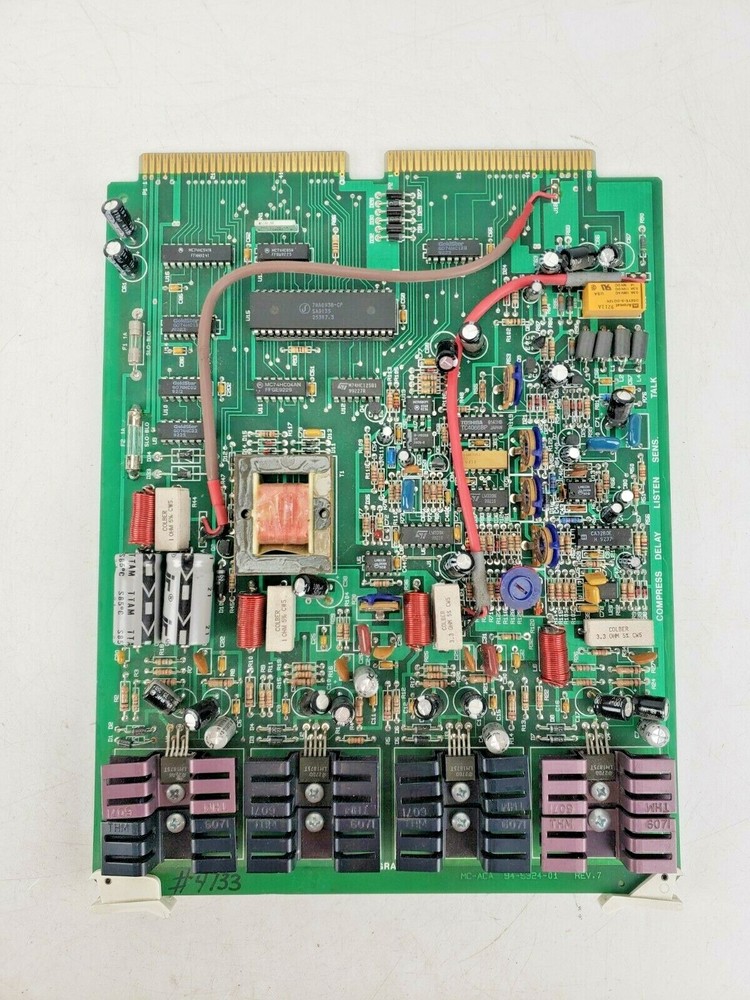 Bogen Multicom 2000 Analog Card MCACA Intercom System Used AS IS MCACB #2