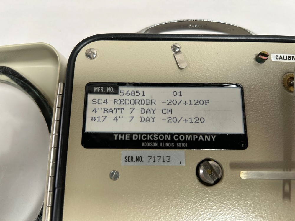 Vintage Dickson - Model SC4 - Temperature Recorder (A13)