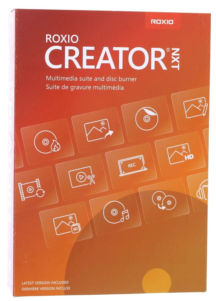 Roxio Creator NXT Software