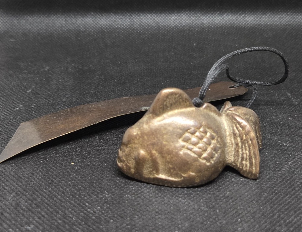 Vintage Brass Fish Wind Chime
