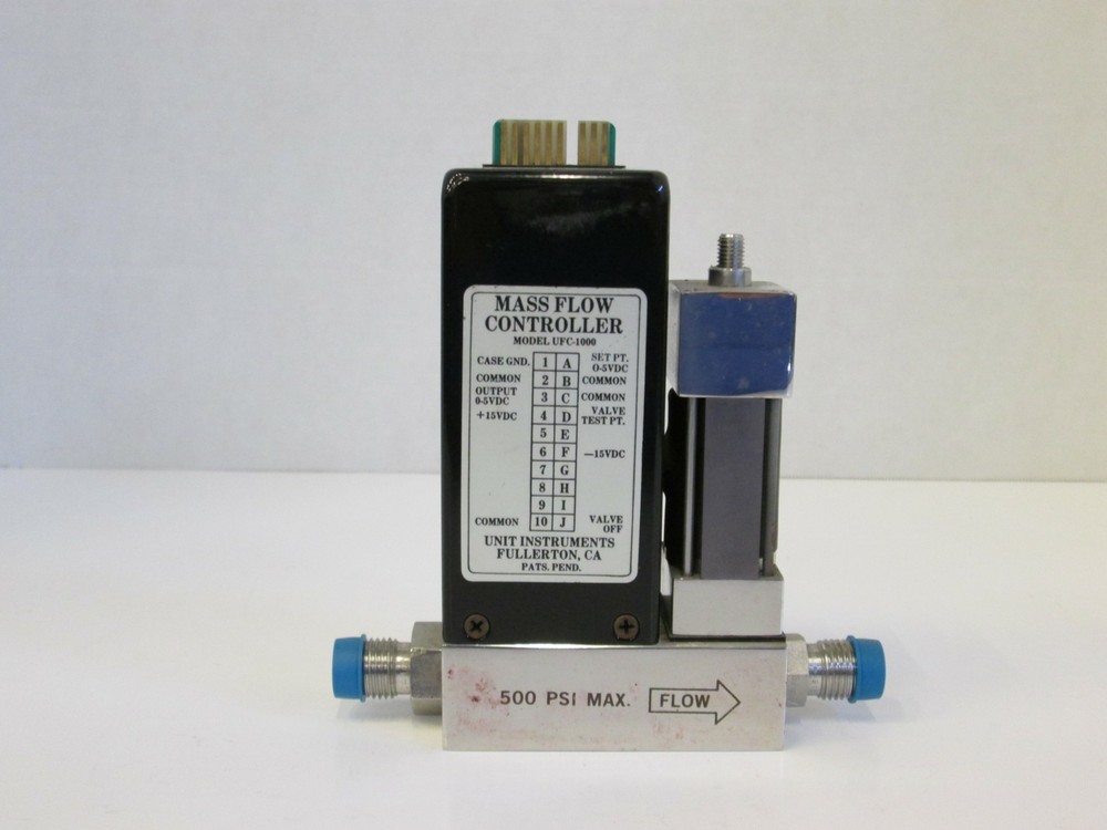 Unit UFC-1000, MFC, Mass Flow Controller, N2O, 5 SLM, Used
