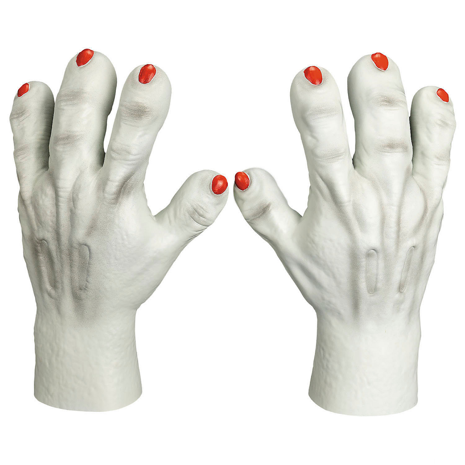 Killer Klowns from Outer Space Vinyl Gloves Costume Accessory