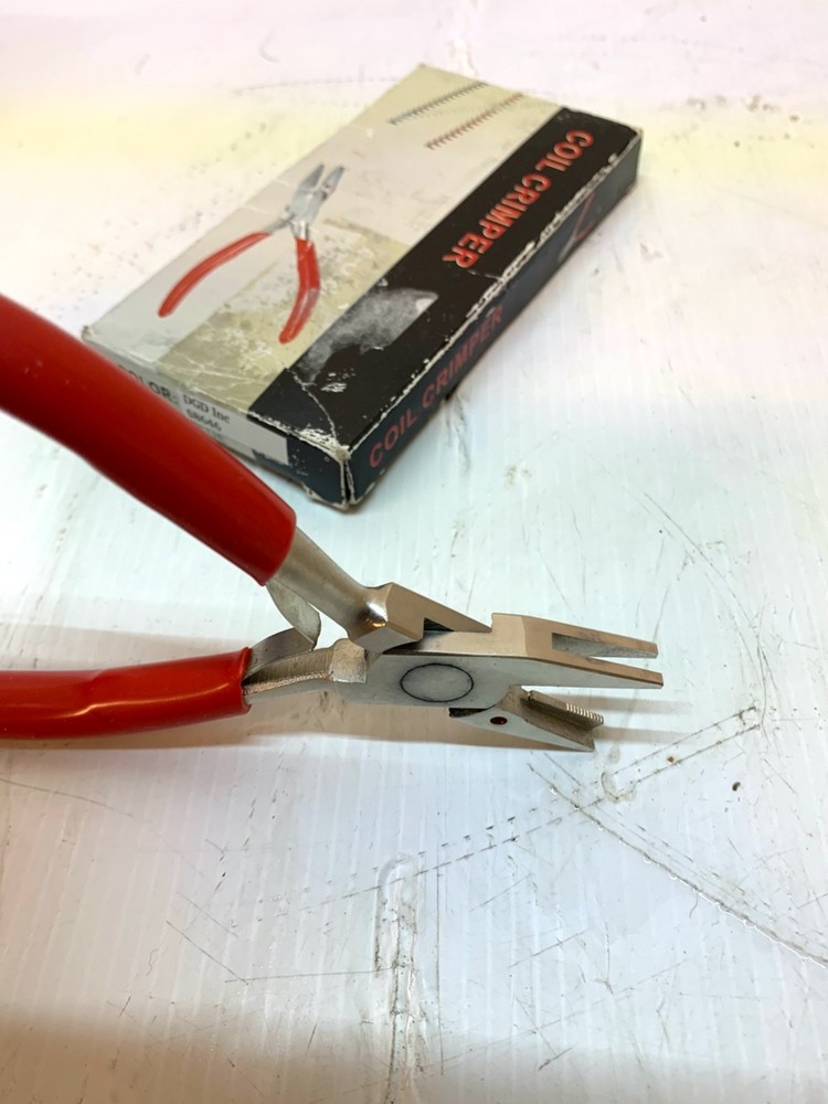 Coil Crimper For Plastic Spiral Binding Coils NEW S8646