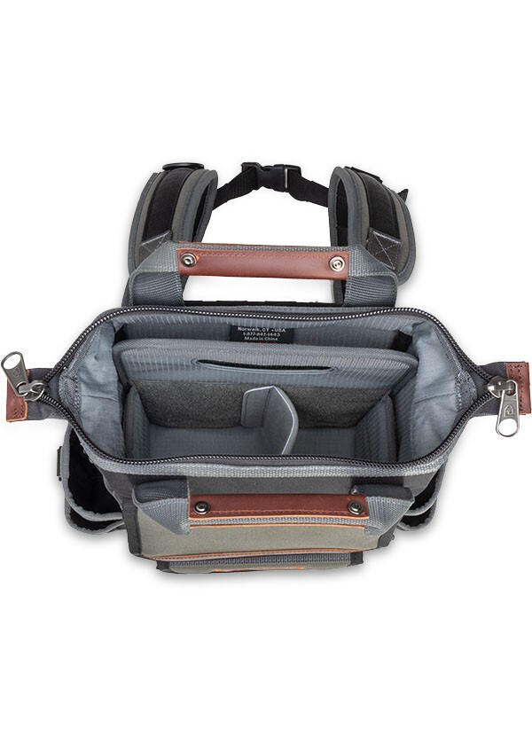 Veto Pro Pac MB4B Gatemouth Meter Bag with Base and Removable Backpack Straps