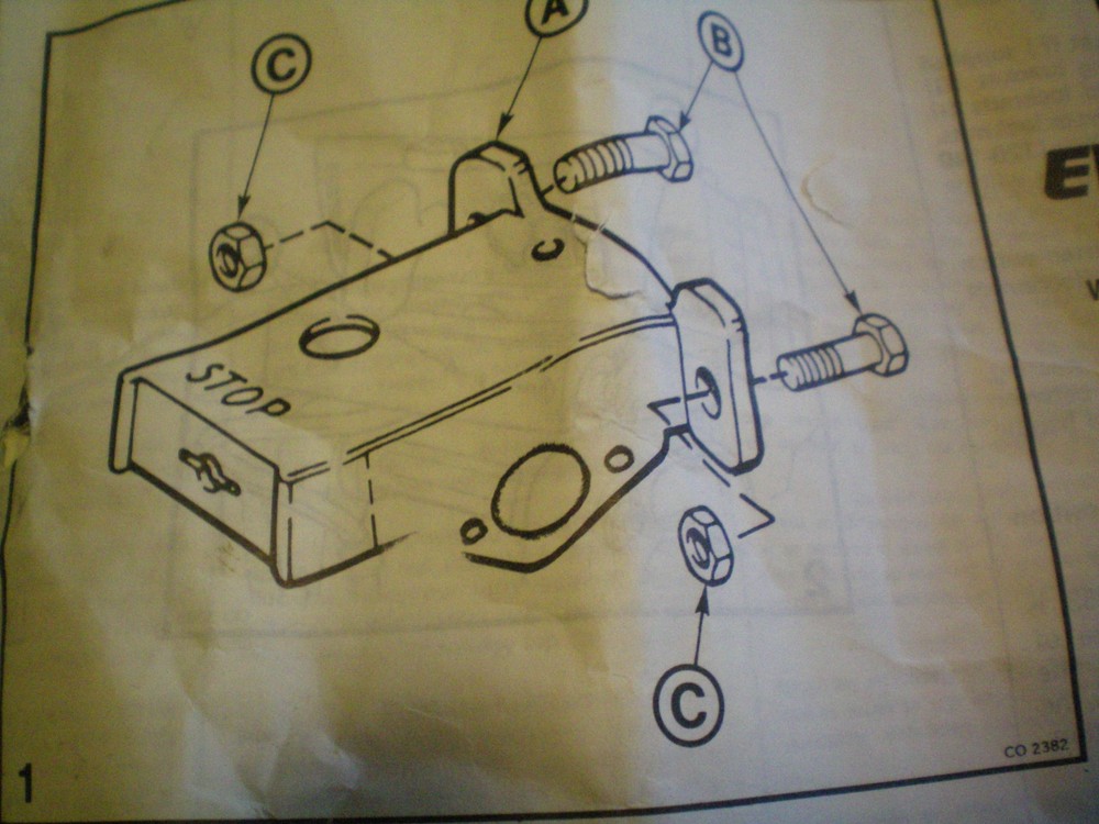 EVINRUDE/JOHNSON/OMC #395245 REMOTE STEERING KIT, FREE FREIGHT