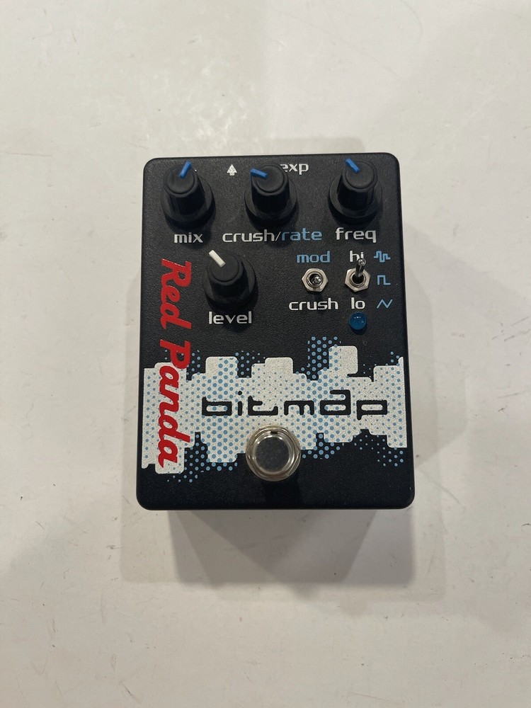 Red Panda Bitmap V1 Bitcrusher Bit Map Modulation Guitar / Bass Effect Pedal