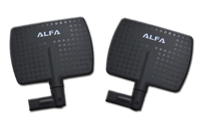 Drone antenna DJI Phantom 3 Quadcopter dual band upgrade 2-pack with U.fl cables