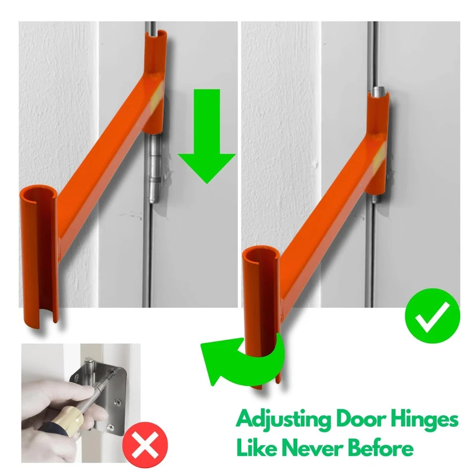 Door Hinge Adjustment Tool Hinge-Doctor - Bender Compatible Orange