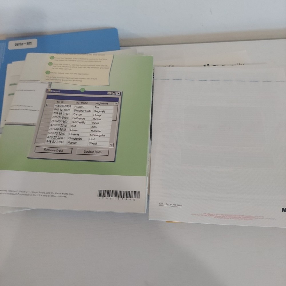 Microsoft Visual C++ .NET Standard Edition 2002 RARE Plus Plus *Tested & VGC*