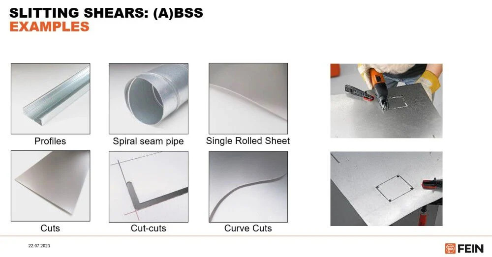 Fein Cutting Bars For Bss 2.0E Shear 2Pk