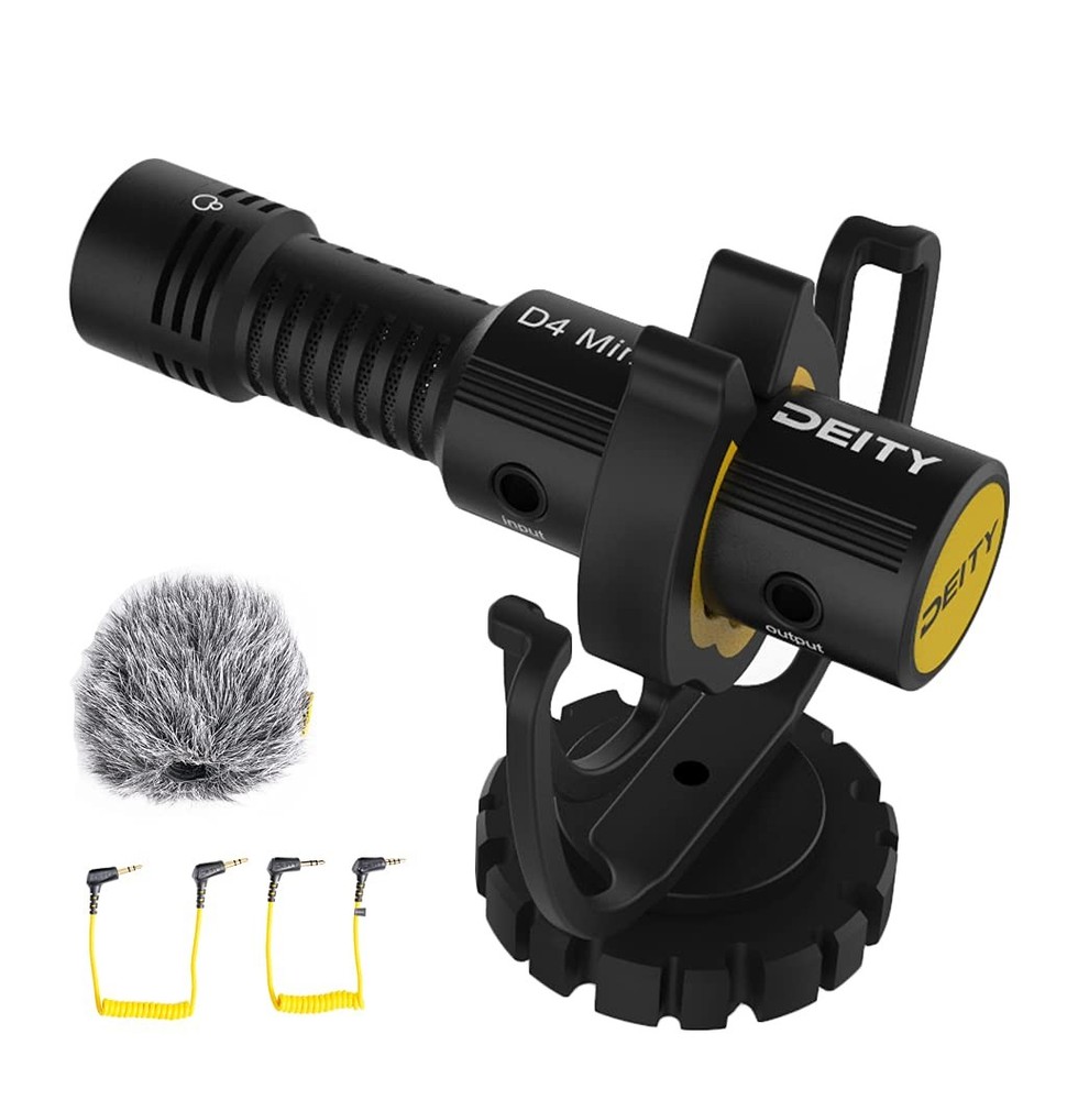 V-Mic D4 Mini Microphone On-Camera Interview Mic Super Cardioid Compact Perfe...