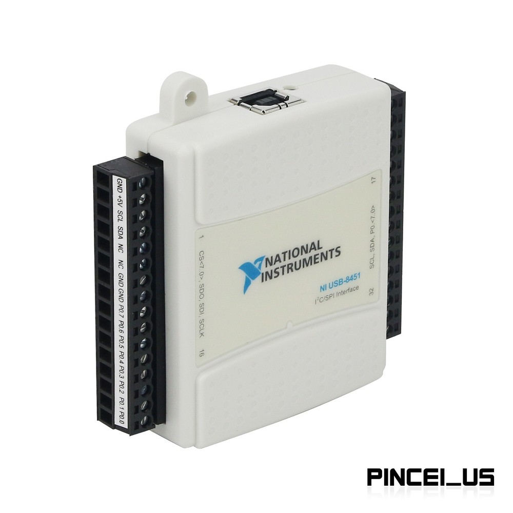 USB-8451 779553-01 Data Acquisition Card DAQ USB w/ Terminal I2C SPI Interface
