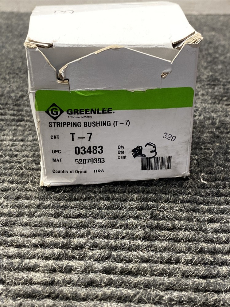 NEW NO BOX GREENLEE T-7 STRIPPING BUSHING