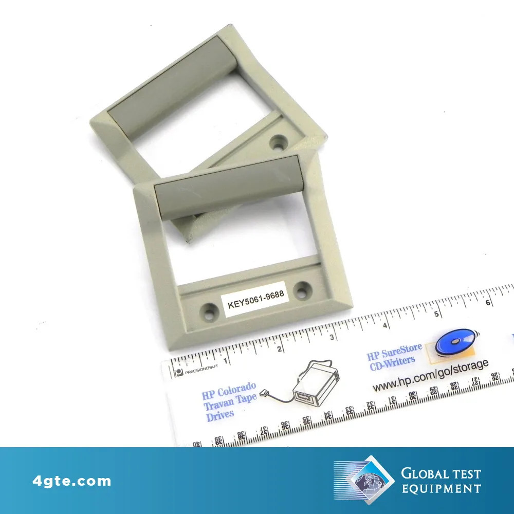 Keysight  5061-9688 Front Handle Pair,  2U, 88mm, 2.5" Mint Gray