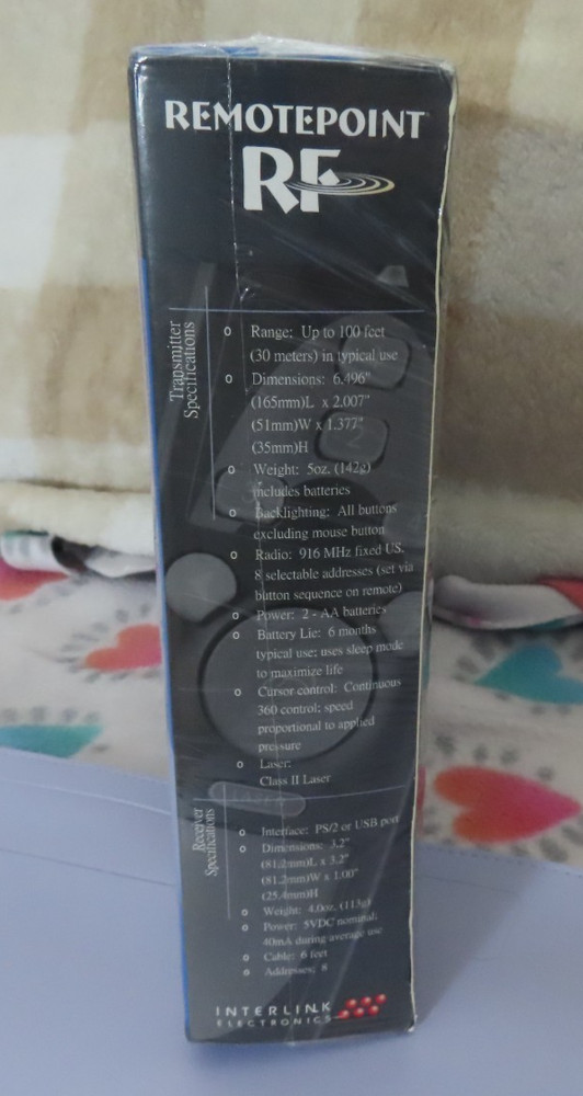 New Interlink Electronics VP4810 RemotePoint RF Control, NIB