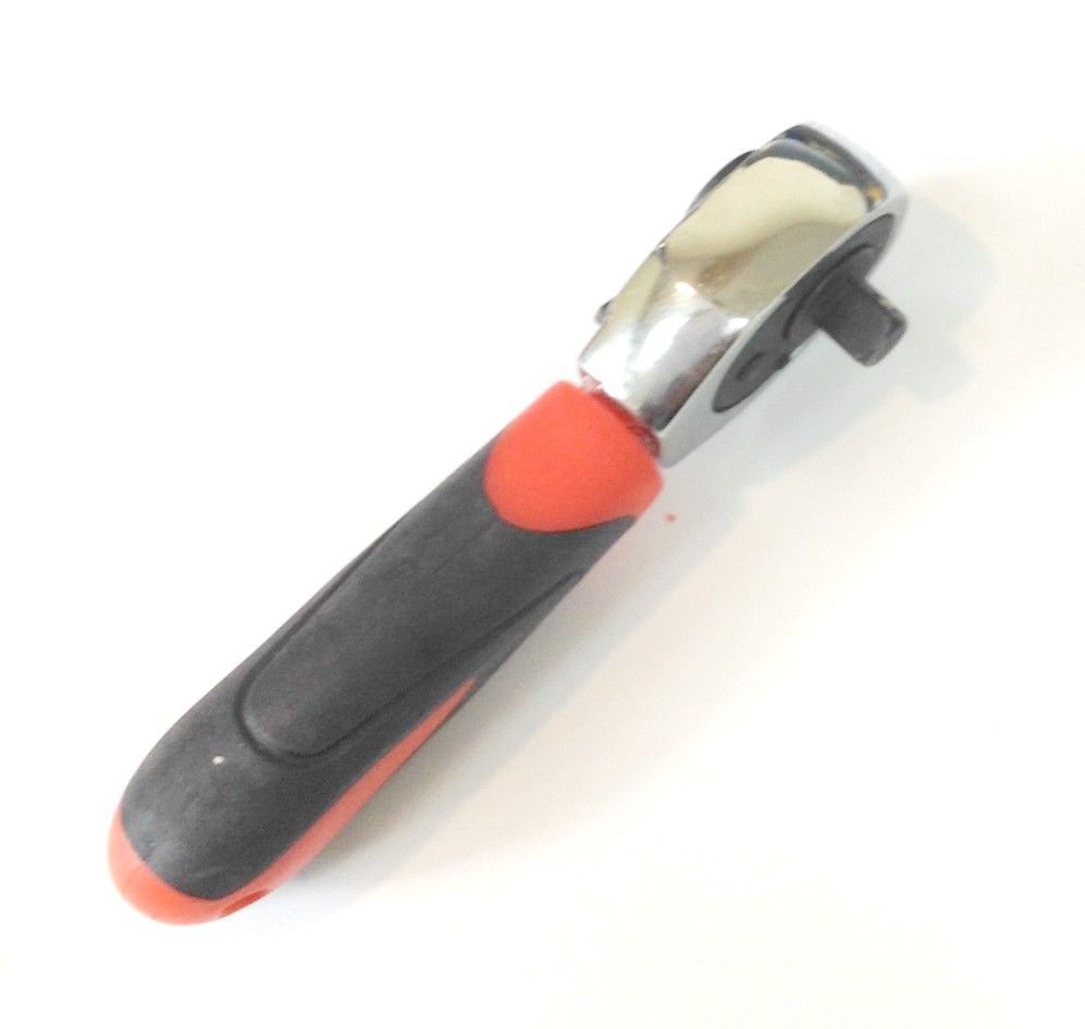 Hyper Tough 34pc Ratcheting Tool Set w Ratchet Handle Bit Driver Socket and Bits