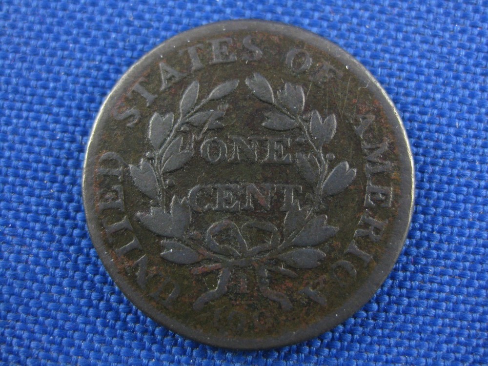 1803 DRAPED BUST COPPER LARGE CENT COIN