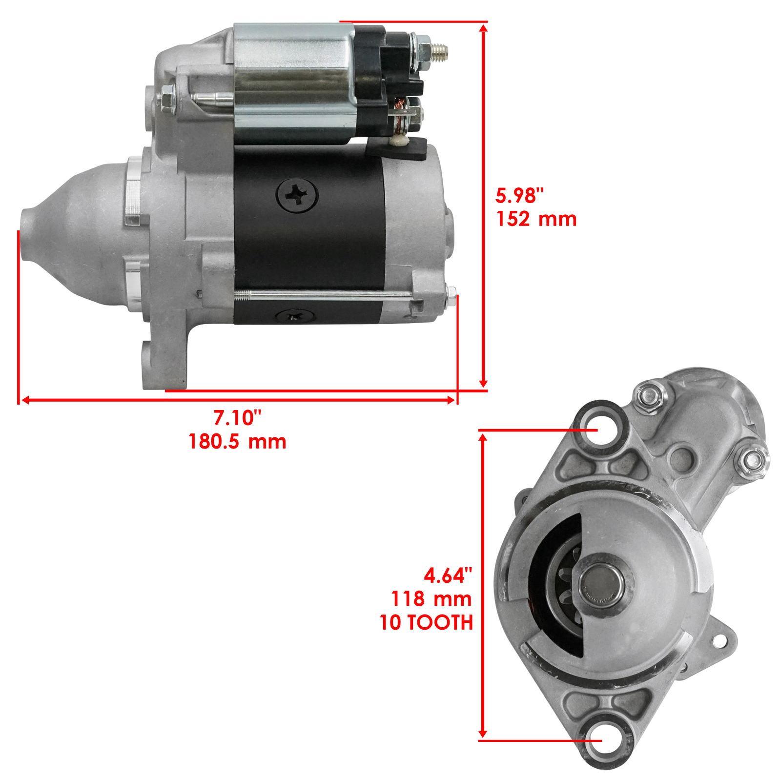 Starter For Honda GX630 GX630H GX360R GX630RH GX660 GX660R GX690 31200-Z6L-003