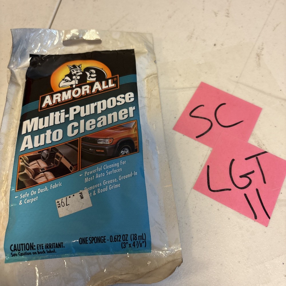 Vintage 1997 Armor All Multi Purpose Cleaner Sponge