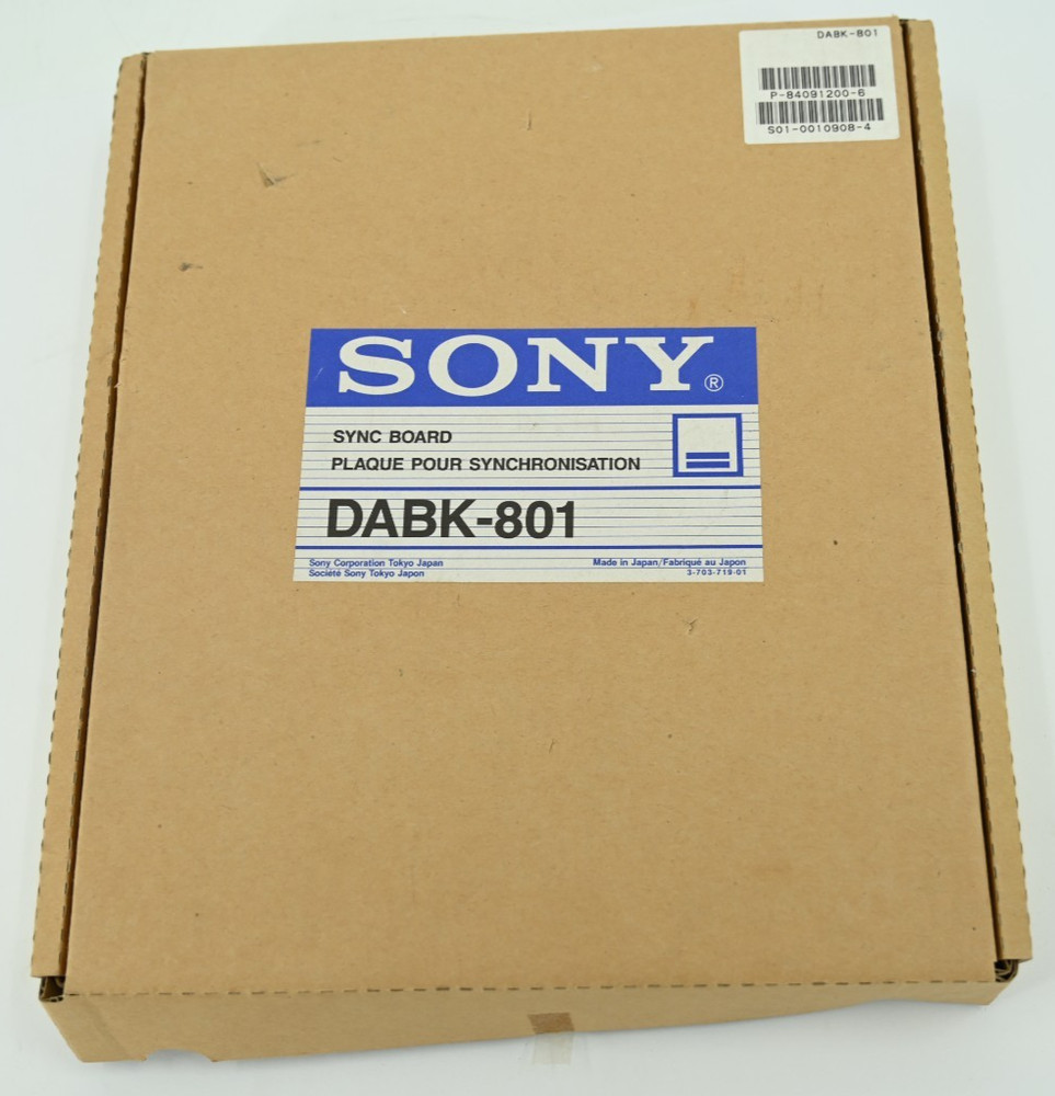 Vintage NOS Sony DABK-801 Sync Interface Board
