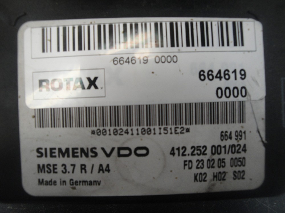06 2006 SKI DOO E-RAVE 1000 REV 2-TEC SNOWMOBILE CDI BRAIN BOX COMPUTER MODULE
